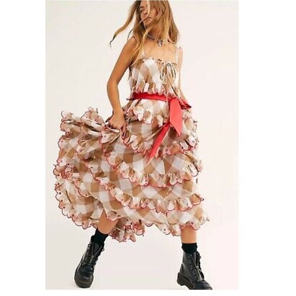 Innika Choo Frill Iva Biigdress Maxi - Picture 9 of 10